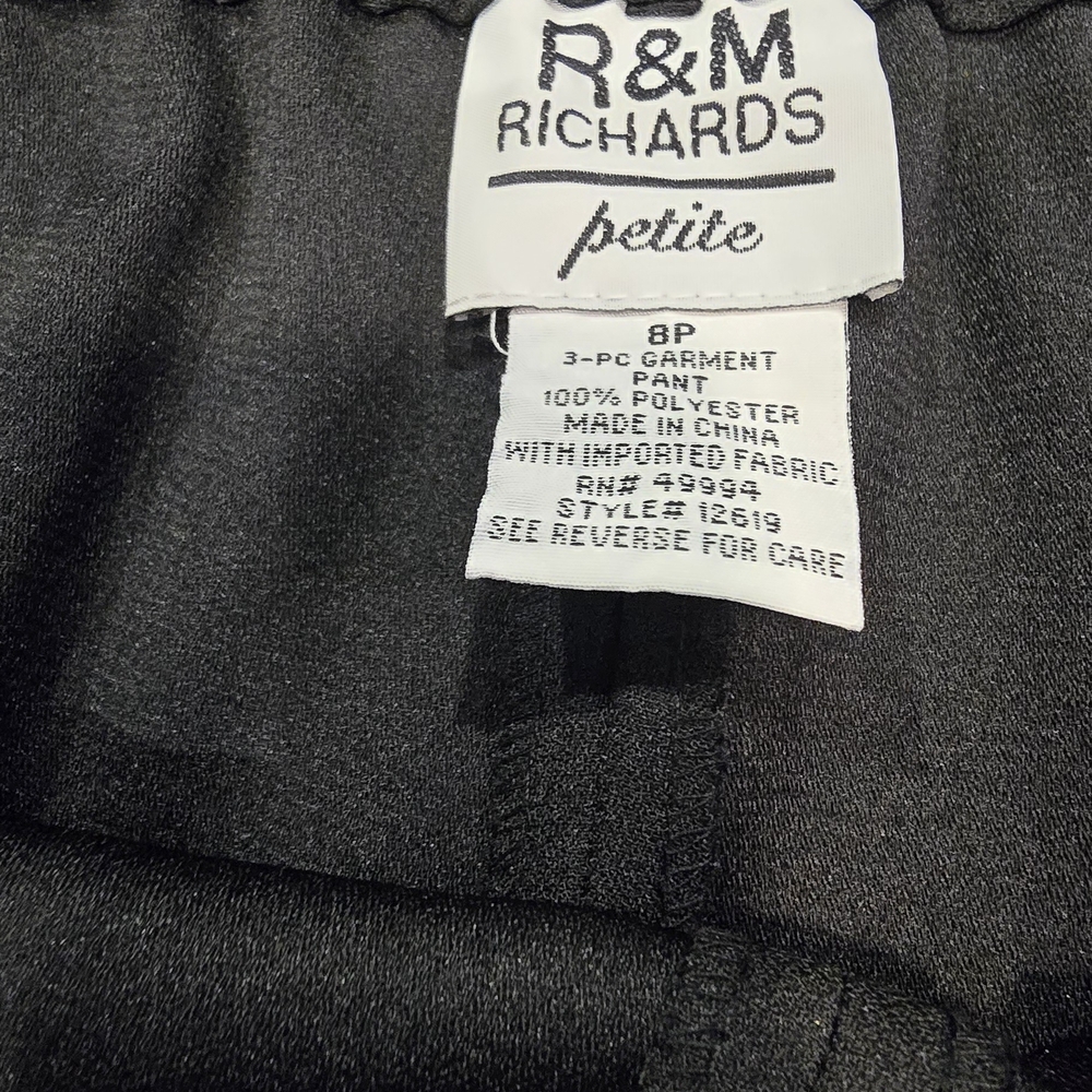 R&M Richards Classic Black Trousers